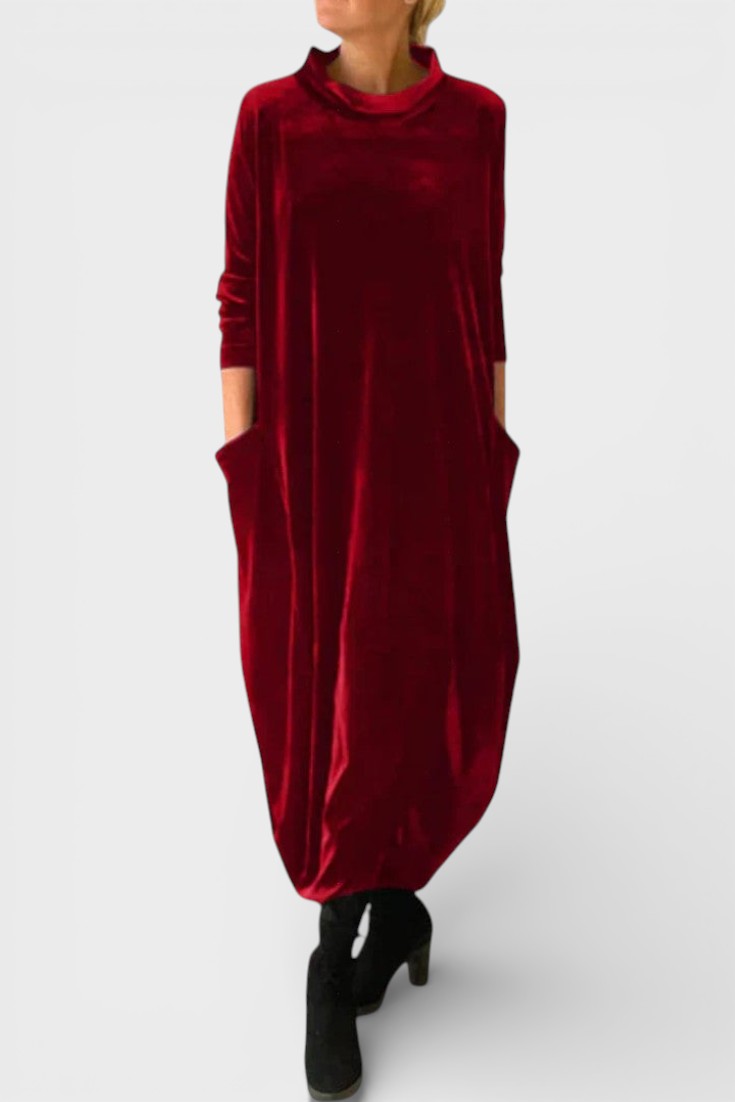 Sára™ | Sametové šaty