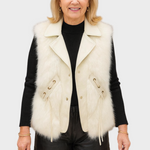 Alina™ kožená vesta – Stylová a nadčasová