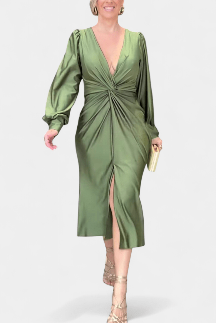 Alouette™ | Stylové šaty s V výstřihem