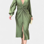 Alouette™ | Stylové šaty s V výstřihem