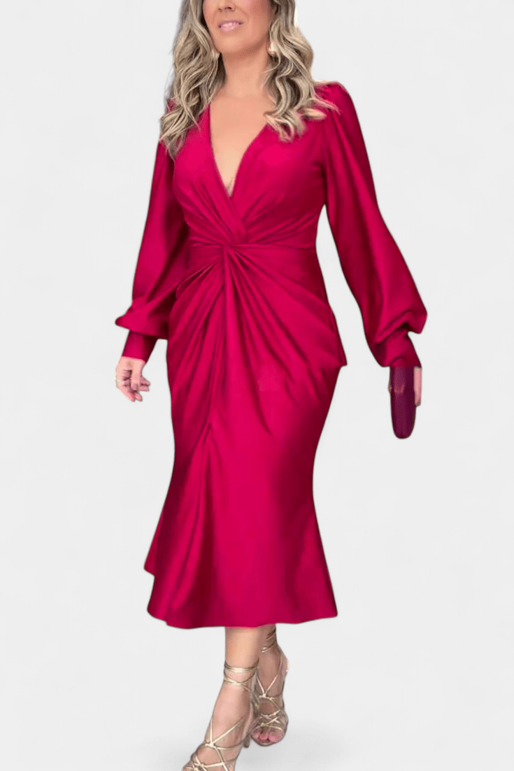 Alouette™ | Stylové šaty s V výstřihem