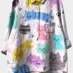 Amelie | Stylové prémiové tričko s nádhernými květinovými motivy