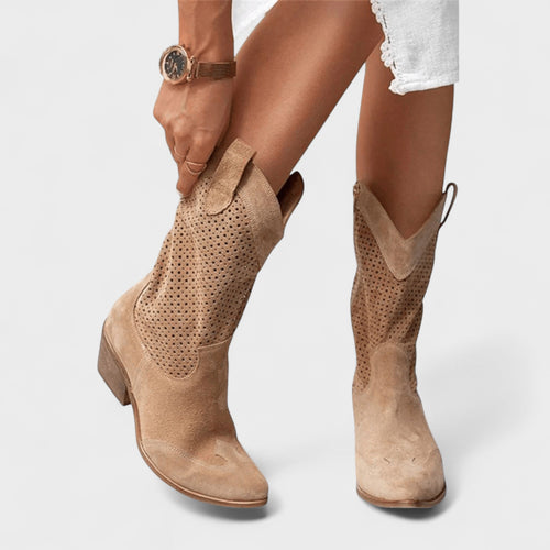 Anna | Stylové kovbojské boty