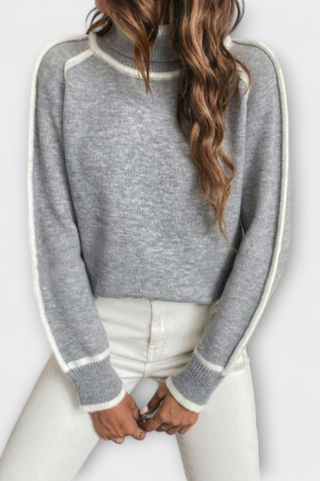 Aurora™ Svetr s vysokým límcem