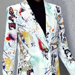 Avery - Stylový Graffiti Blazer