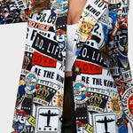 Avery - Stylový Graffiti Blazer