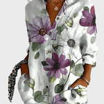 Bavlněná květinová košile