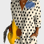 Bavlněná květinová košile