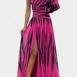 Bethania™ | Pruhované maxi šaty