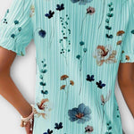 Bruna - Stylový top s V-výstřihem ve tvaru srdce