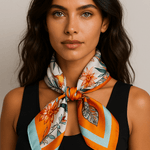 Cecile Foulard (100% hedvábí - 68cm)