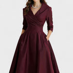 Ceryn | Saténové Midi Šaty