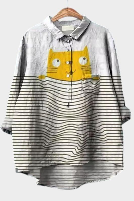 Christina | Stylová květinová košile prémiové kvality