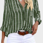 Débora - Ručně vyráběná pruhovaná košile