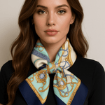 Elena-huivi (100 % hedvábí - 53 cm)