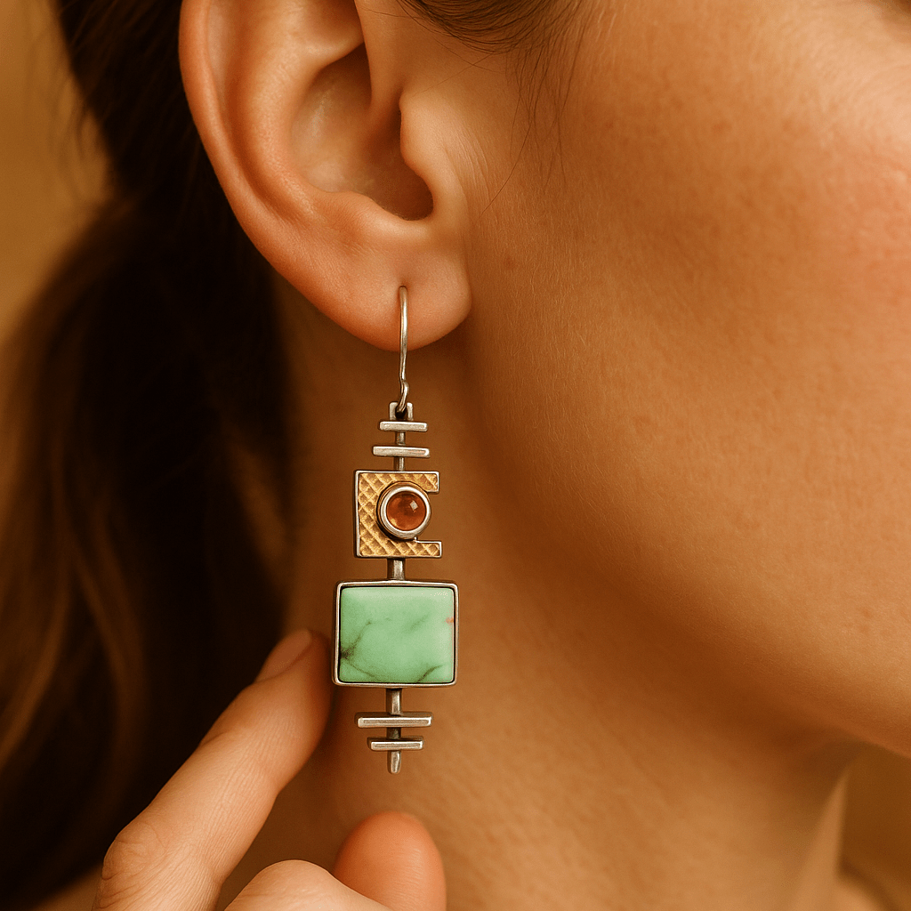 Etnické visací náušnice