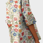 Flávia - Stylový lněný top