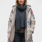 Fleural™ – Květinová fleece bunda