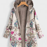 Fleural™ – Květinová fleece bunda