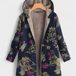 Fleural™ – Květinová fleece bunda