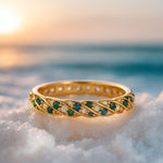 Helma Ocean Breeze 925 stříbro a křemen