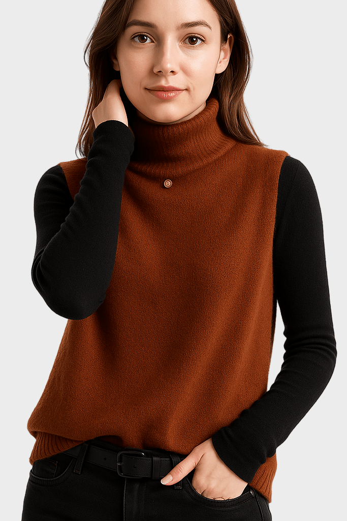 Hilla™ Svetr bez rukávů