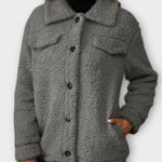 Hřejivý - teddy-kabát