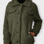 Hřejivý - teddy-kabát