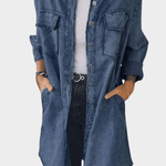 Inkeri™ Džínová košilová šaty