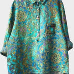 Ivonne | Elegantní prémiová květinová blůza pro každodenní nošení