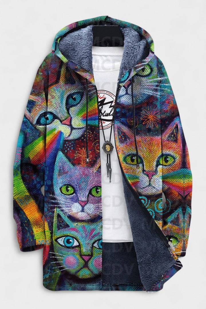 Jitka™ | Umělecký luxusní cardigan