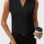 Julia - Mankadeton top s V-výstřihem