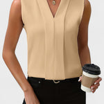 Julia - Mankadeton top s V-výstřihem