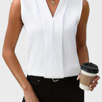 Julia - Mankadeton top s V-výstřihem