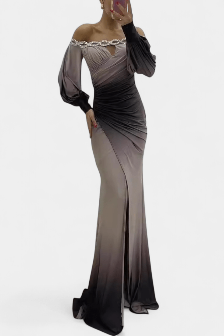 Julitta Maxi Šaty™ | Design s odhalenými rameny