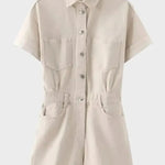 Kaki™ Džínová šortky