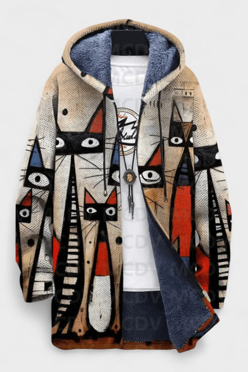 Karolína™ | Umělecký luxusní cardigan