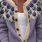 Keysha - Květinový cardigan