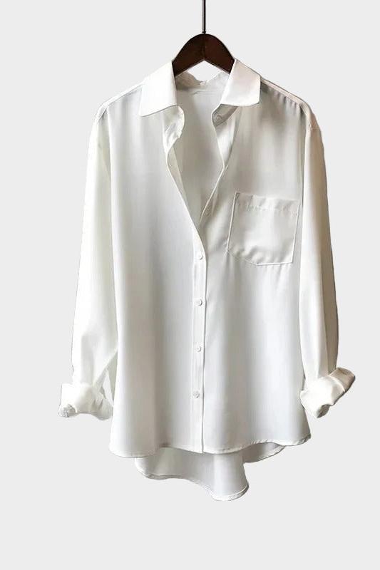 Košile s elegantním střihem a moderním detailem