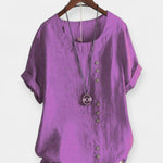 Krátký rukáv s knoflíky