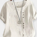 Krátký rukáv s knoflíky