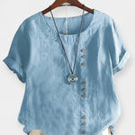 Krátký rukáv s knoflíky