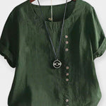 Krátký rukáv s knoflíky