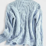 Ksenia™ | Pohodlný pletený svetr