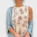 Květinové Dlouhé Šaty