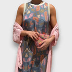 Květinové Dlouhé Šaty