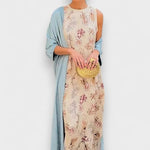 Květinové Dlouhé Šaty