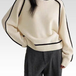 Lara™ Svetr s vysokým límcem