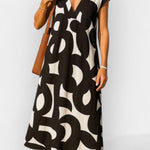 Lehká V-krční Šaty