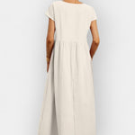 Lehká bavlněná šaty s kapsami